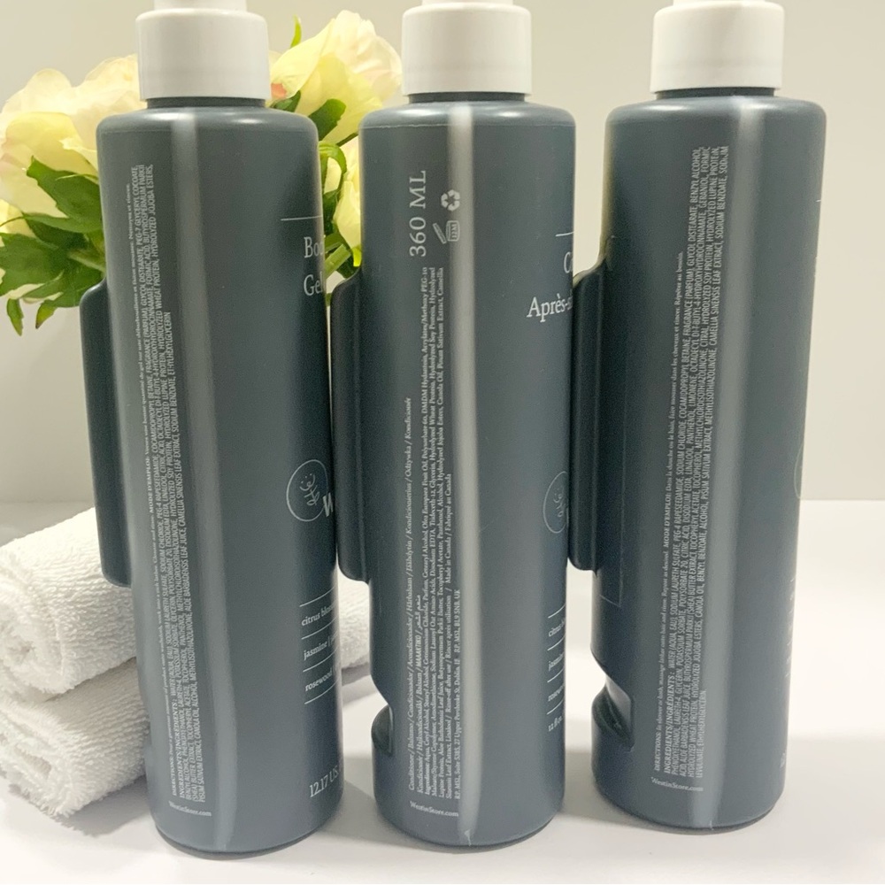 NEW WESTIN WHITE TEA SHAMPOO, CONDITIONER AND SHOWER GEL FULL SIZE SET - Picture 3 of 7